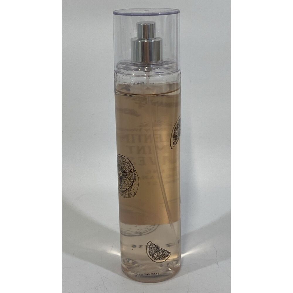 Bath & Body Works Clementine & Mint Leaves Fragrance Spray Mist‎ 8 Oz 95% Full - Picture 3 of 3
